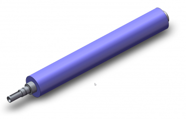 Transport roller 24 kompl H400 glatt 