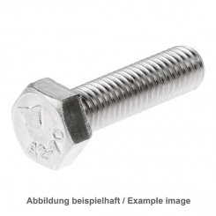 Hexagon head screw M8x25 DIN933 r 