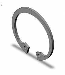 Circlip 22x1 DIN472 r 