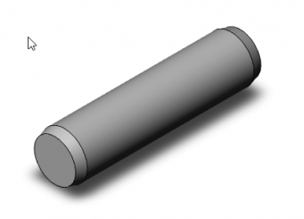 Parallel pin 4x14 ISO 8734 r 