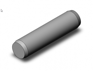 Parallel pin 12x35 ISO 8734 r 