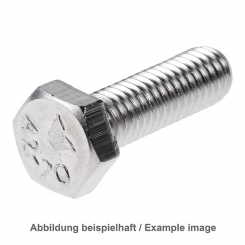 Hexagon head screw M6x12 DIN933 r 