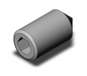 Set screw M4x8 DIN914 r 