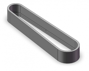 Toothed belt 10T5/940-DL 