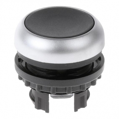 Push button M22-D-S black 