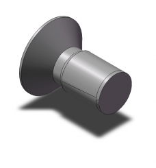 Countersunk screw TX-M5x10 ISO14581r 