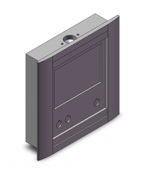 Housing 339x353x80 TP700 Comfort DC318 