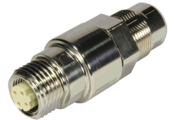 M12 gender changer 4+8pole 