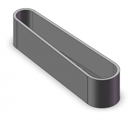 toothed belt PU;mit Auflage 50T5/480 