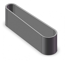 toothed belt PU;mit Auflage 65T5/480 