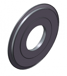 disc für 6" Rollenaufnahme 