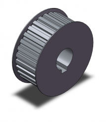 pulley 21_T5/30-2 d=15H7 