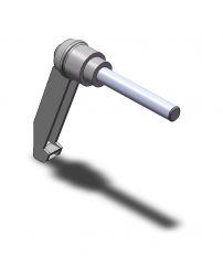 Clamping lever M8x50 Gr.2 A2 