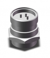 Cable w. jack 3p AWG18 